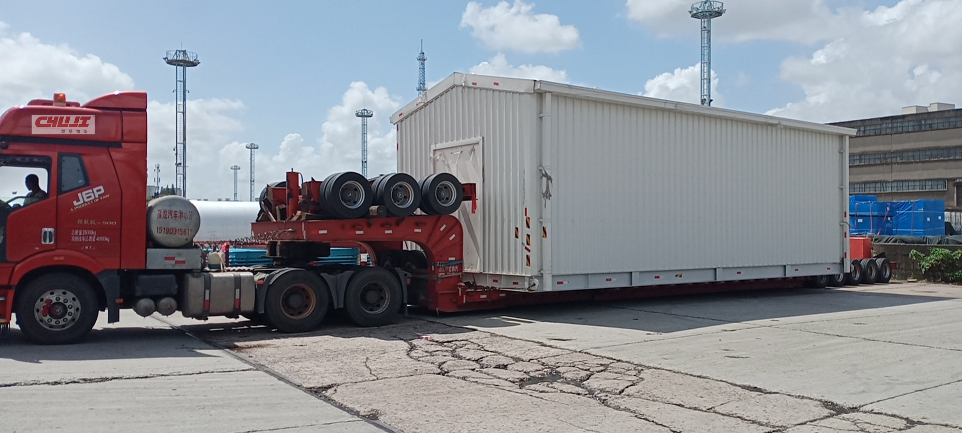 船邊直裝(zhuāng)，楚基運輸